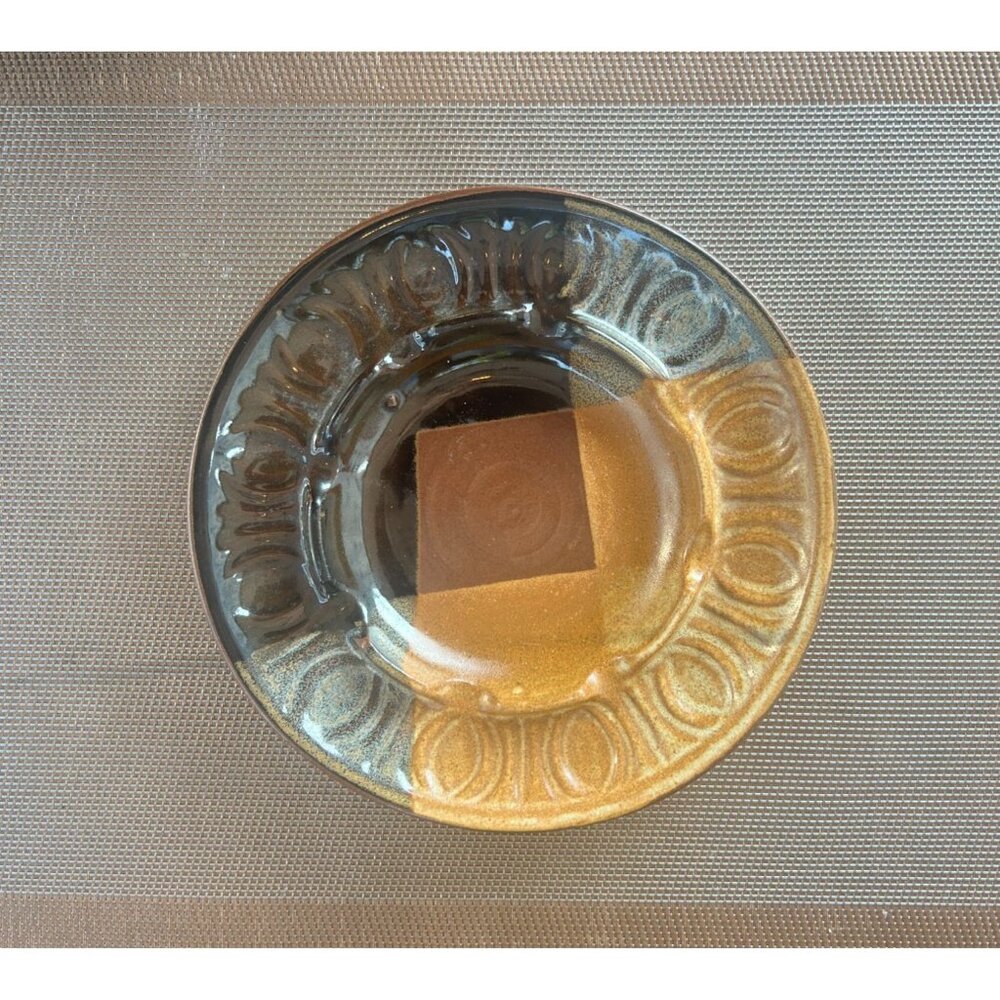 Vintage Pottery Craft Robert Maxwell MCM Ashtray Catchall Trinket Dish Bowl